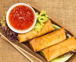Spring Rolls with Chili